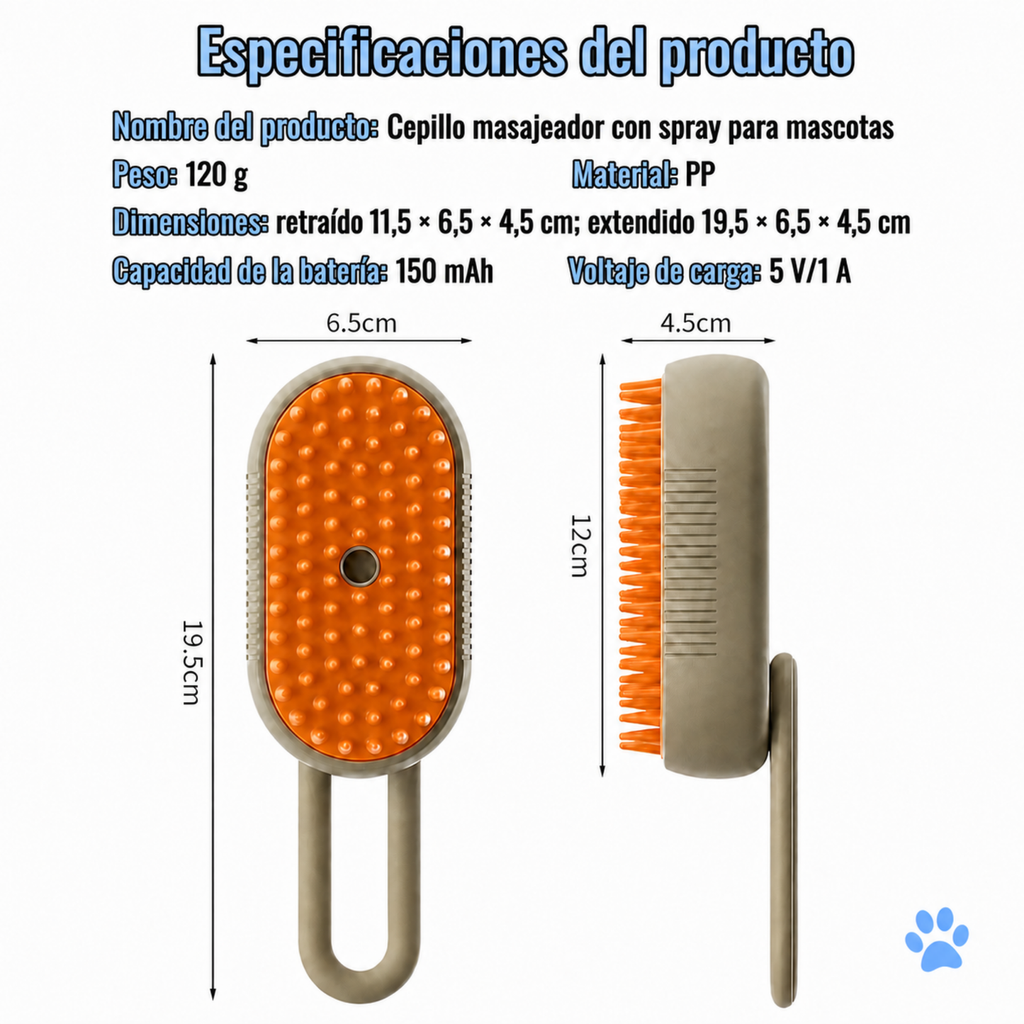 CEPILLO VAPORIZADOR 3 EN 1